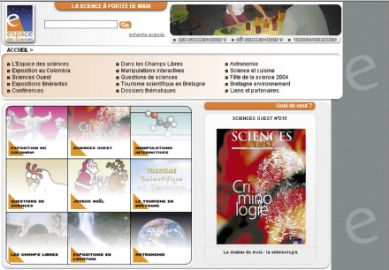 Copyright : Espace des sciences