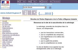 site gouvernemental de vulgarisation de la métrologie