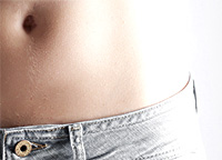 Photo de ventre de femme