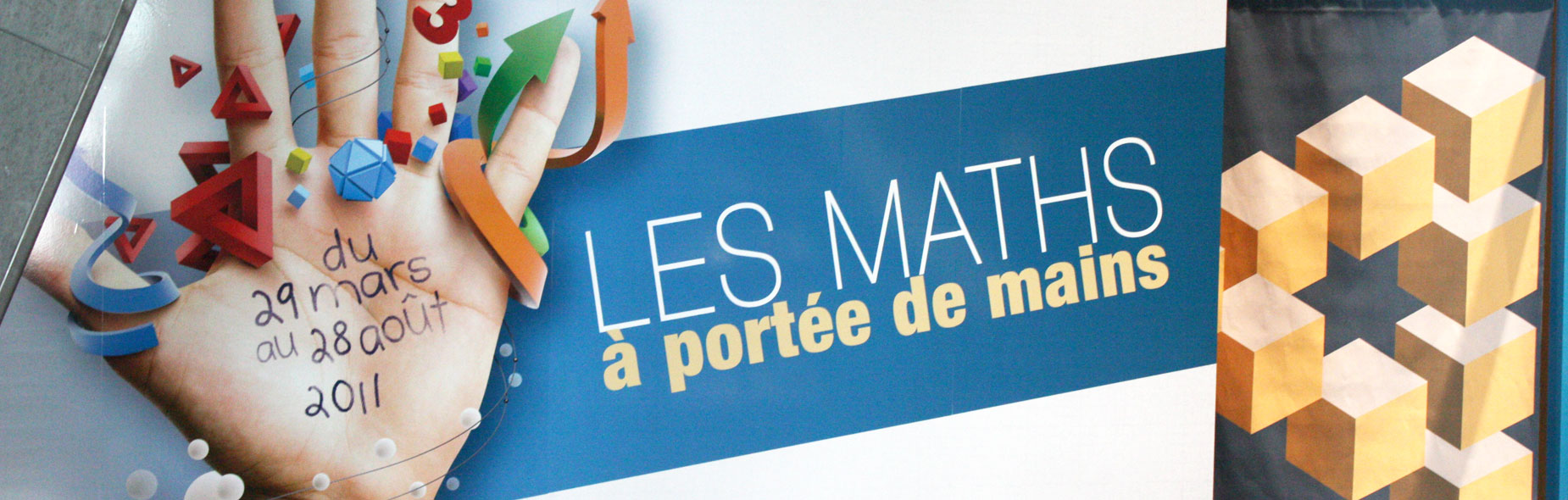 Math De Retho Les maths à portée de mains | Espace des sciences