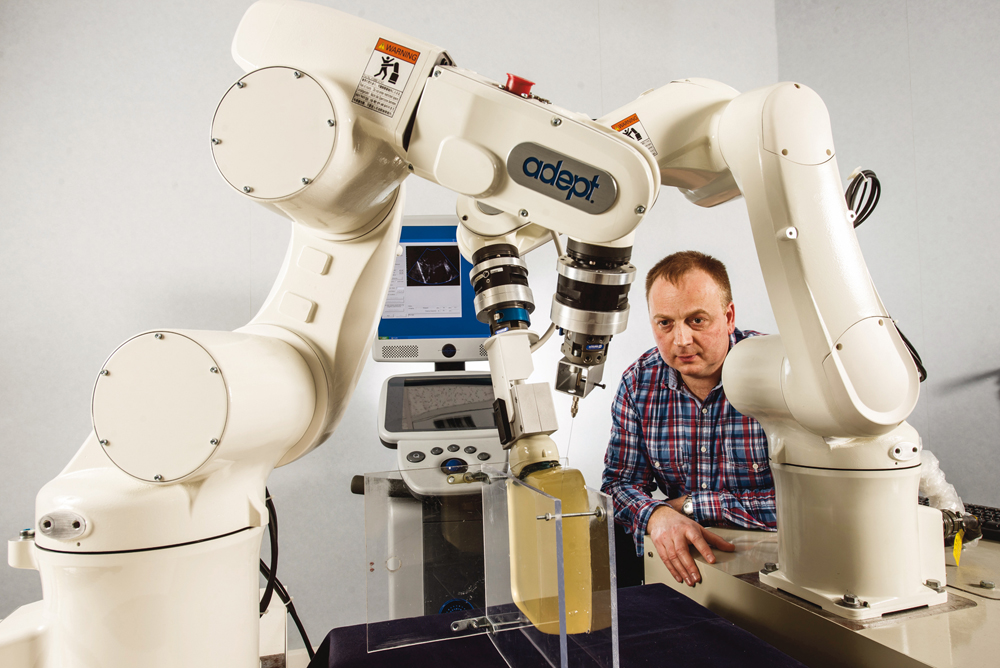 Un robot qui apprend à viser Espace des sciences