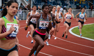 coureuses sur une piste