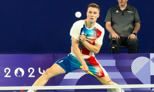 joueur de badminton