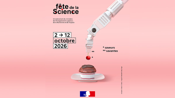 visuel de la fête de la science 2026