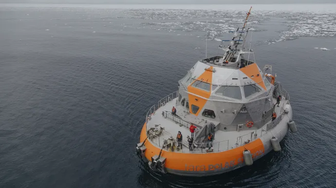 photo de la Tara Polar Station