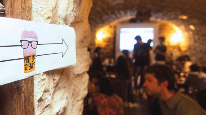science dans les bars