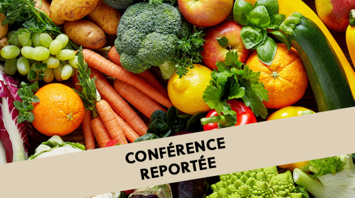 Conférence reportée