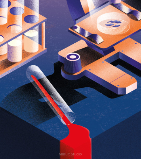 Illustration par Minuit Studio