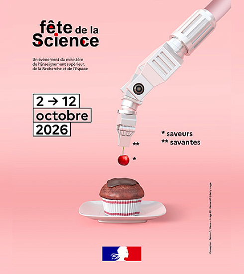 visuel de la fête de la science 2026