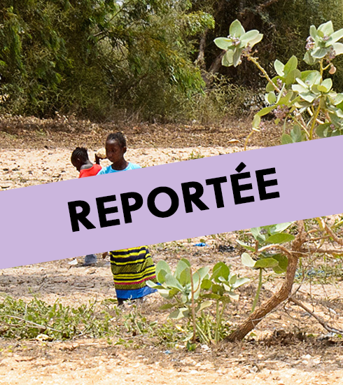 Information indiquant que cette conférence est reportée