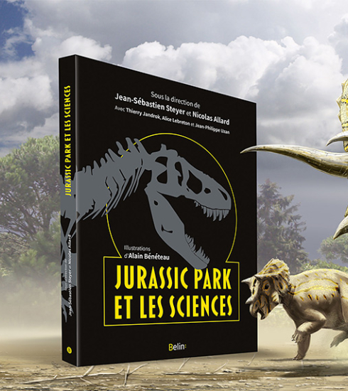 couverture du livre "Jurassic Park" et les sciences