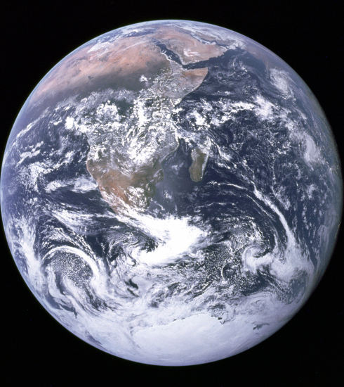Photo de la planète Terre