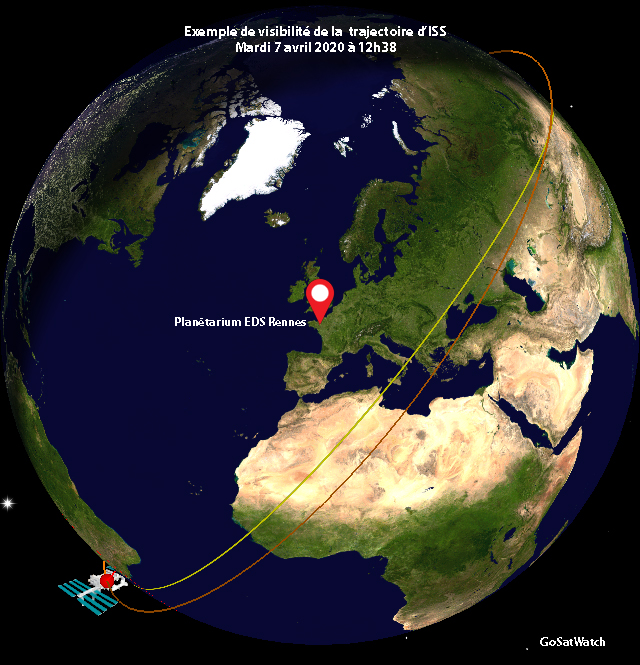 station iss tour de la terre